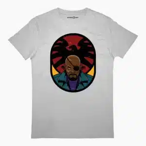 camiseta de  Nick Fury fan art