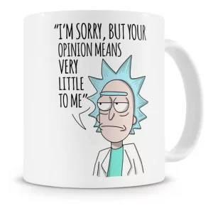Mug Rick y Morty diseño especial